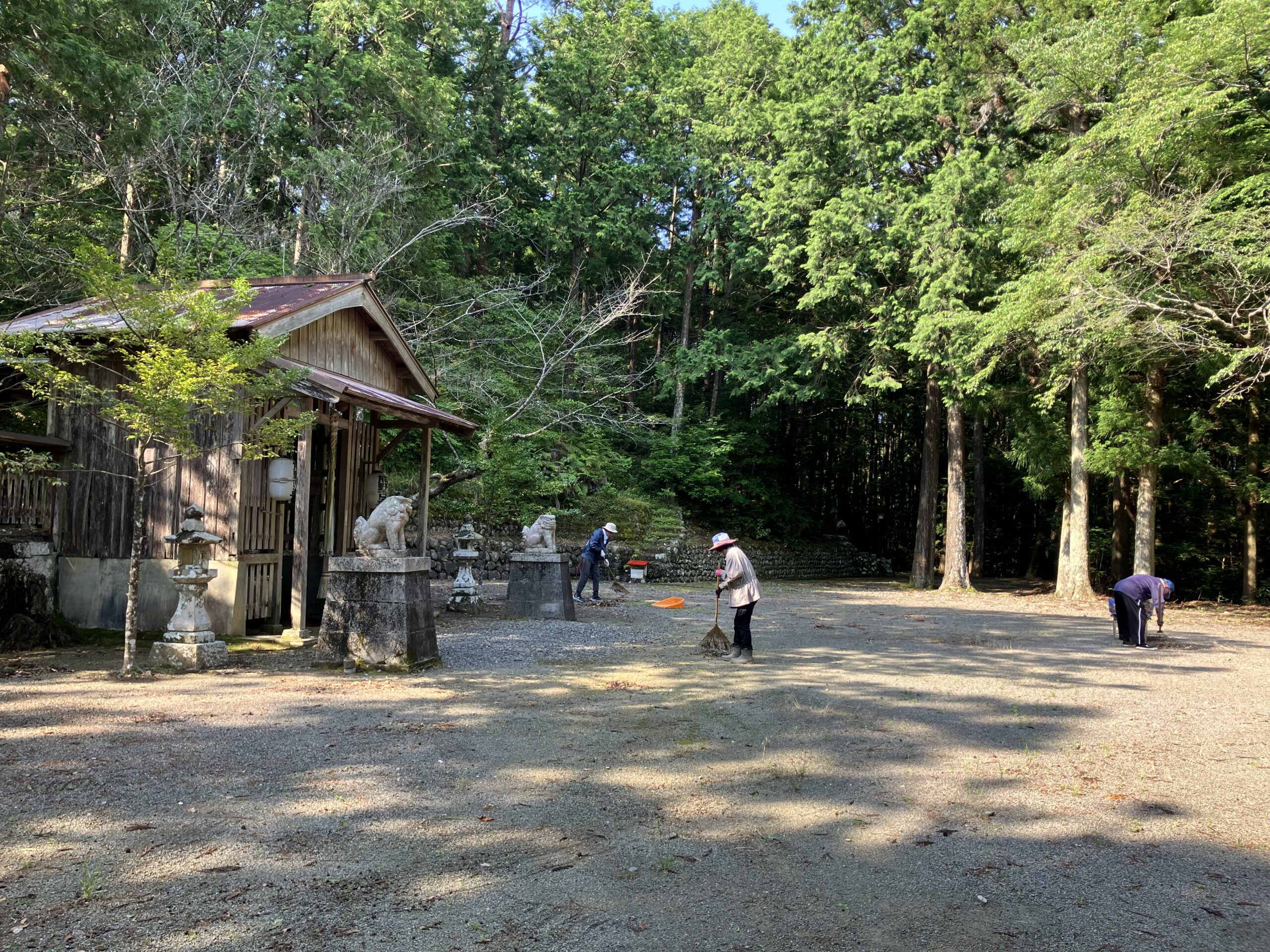 熊野古道 中辺路 近露 近野神社