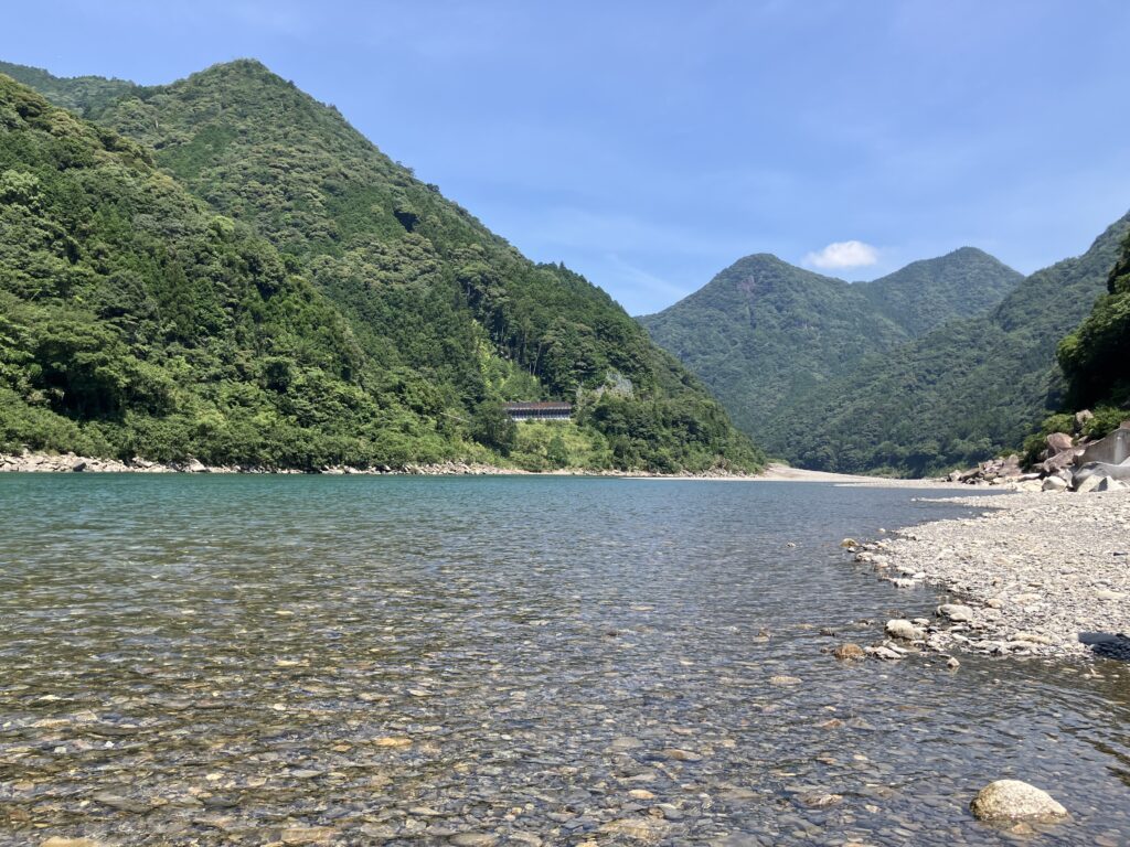 熊野古道 熊野川 川舟下り 景色