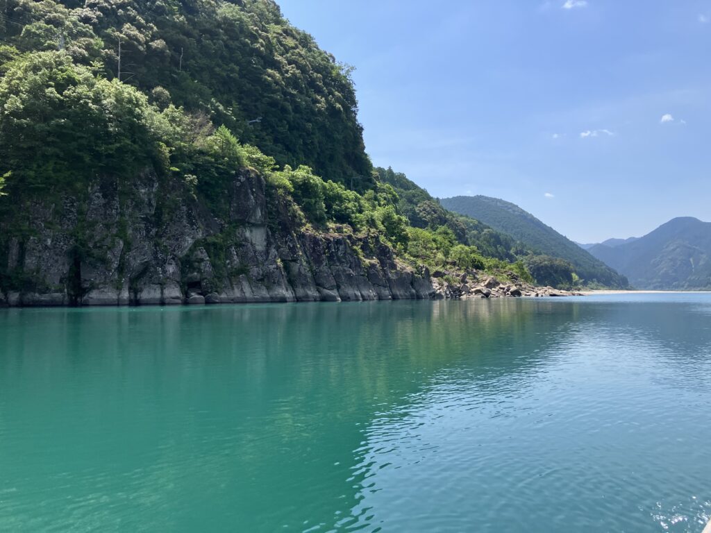 熊野古道 熊野川 川舟下り 景色
