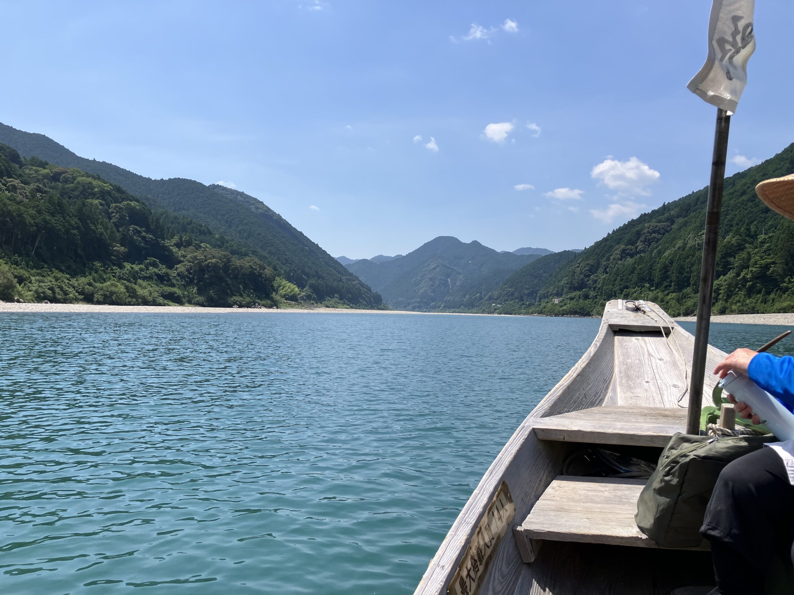 熊野古道 熊野川 川舟下り