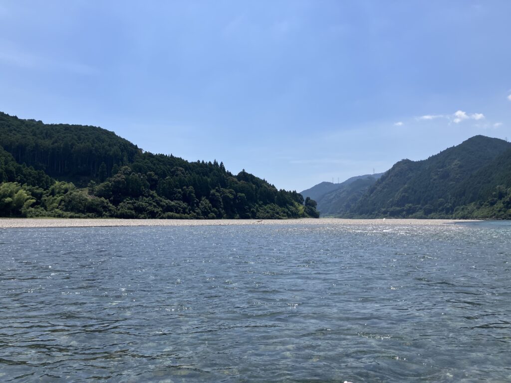 熊野古道 熊野川 川舟下り