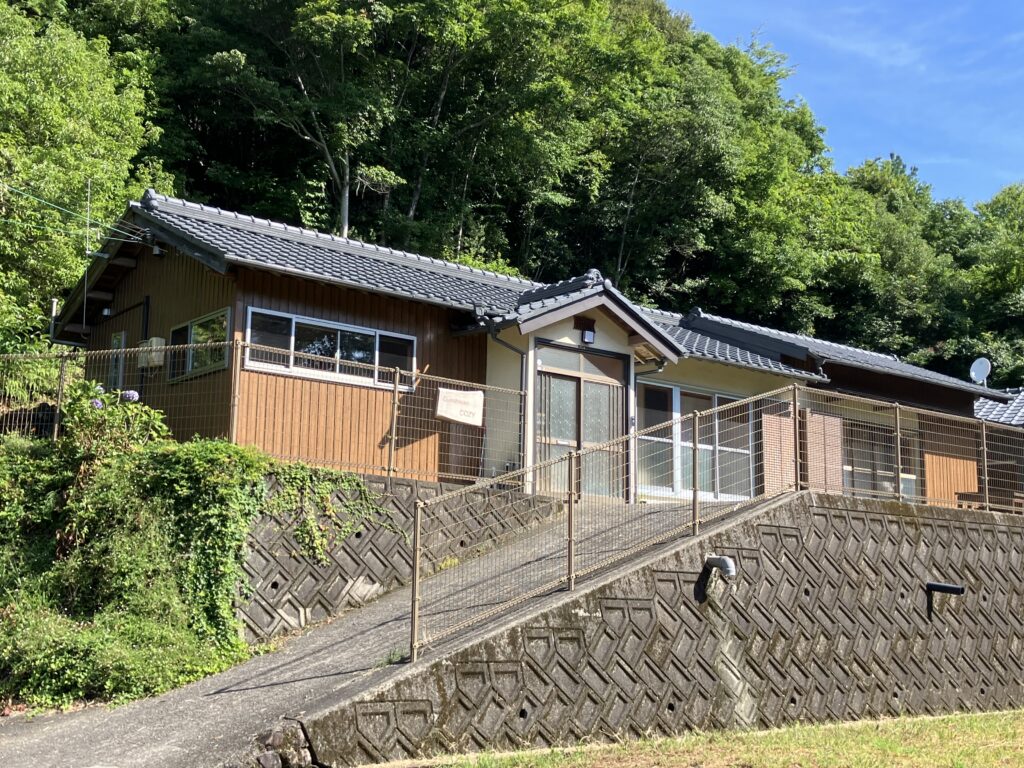 熊野古道　中辺路　宿泊　ゲストハウスCOZY外観